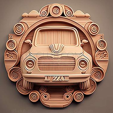 3D модель Fiat Zero (STL)